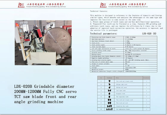 LDX-020B Tam CNC Ön Ve Arka Çevre TCT Çakmak Kılıf Döşeme Makinesi