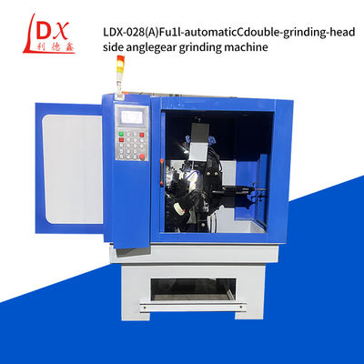 LDX-028A Dairesel Çakmak Bıçağı Çift Düzme Kafa Yan Tam CNC Döviz Düzme Makinesi