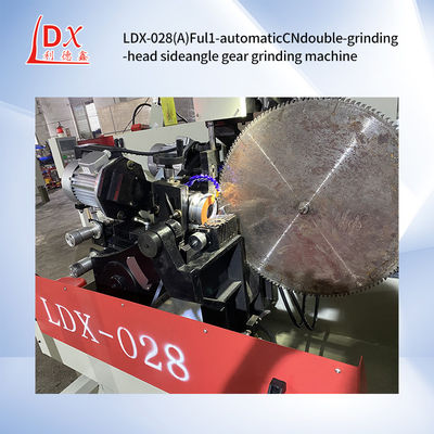 Tam CNC Testere Bıçağı Çift Keskinleştirme Kafası Yan Köşe Keskinleştirme Makinesi LDX-028A