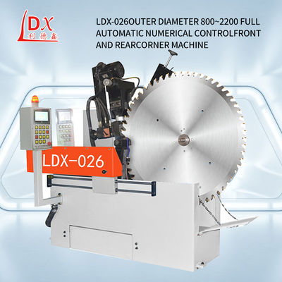 Büyük TCT Testere Bıçağı Ön ve Arka Köşeli Döşeme Makinesi LDX-026A