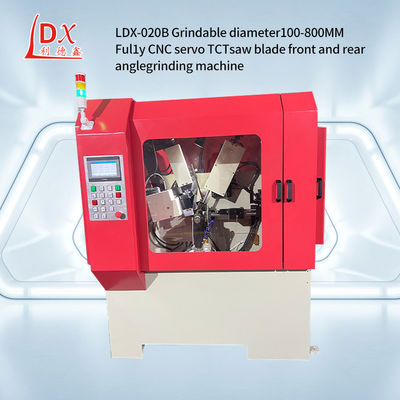 LDX-020B Tam CNC Servo Besleme Dairesel Görme Bıçağı Köşeli Döşeme Makinesi