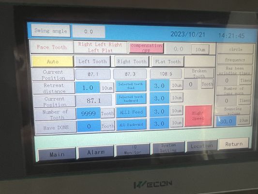 LDX-026A Tam CNC Dairesel Çakmak Blade Ön Ve Arka Köşeli Döşeme Makinesi Üreticileri