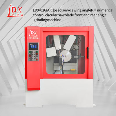 LDX-026A Servo Gıda Tam CNC Dairesel Çakmak Blade Ön Ve Arka Köşeli Mağazası