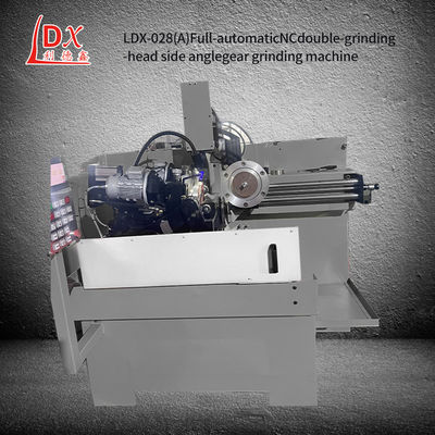 LDX-028A Tam Servo CNC Dairesel Çakmak Blade Çift Döşeme Kafa Yan Kesme Makinesi