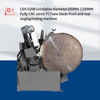 LDX-020B CNC Dairesel Çakma Bıçağı Hırlama Makinesi Otomatik Swing Angle Hırlama Merdiven Dişleri