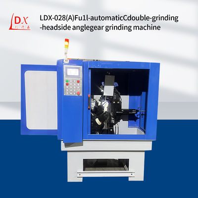 LDX-028A Üç Eksenli Tam CNC Dairesel Çakmak Blade Çift Çakma Kafa Yan Çakma Makinesi