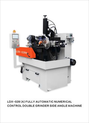 LDX-028A Tam Servo CNC Çift Hızlı Başlık Dairesel Çakmak Bıçağı Yan Keskinleştirme Makinesi