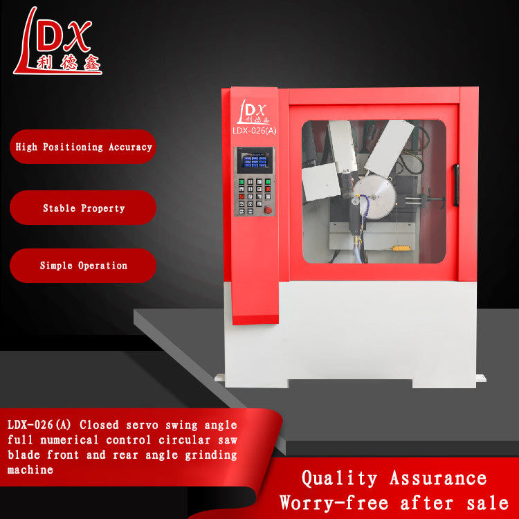 Tamamen CNC Servo TCT Çakmak Kılıfı Hırlatma Makinesi TCT Çakmak Kılıfı Hırlatma Makinesi LDX-026A