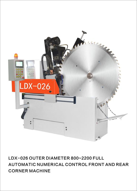 LDX-026 Düzlebilir Diametresi 800MM-2200MM Büyük CNC TCT Dairesel Çakmak Bıçağı Düzleme Makinesi