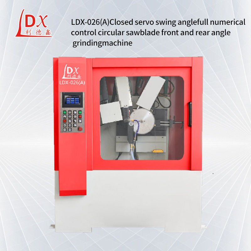 Tam Kapalı CNC Ön Ve Arka Köşe TCT Dairesel Çakmak Kılıfı Hızlama Makinesi LDX-026A