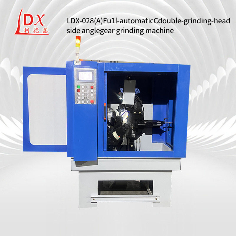 LDX-028A Testere bıçağı tam CNC Çift öğütme başı Yan açı dişli öğütme makinesi