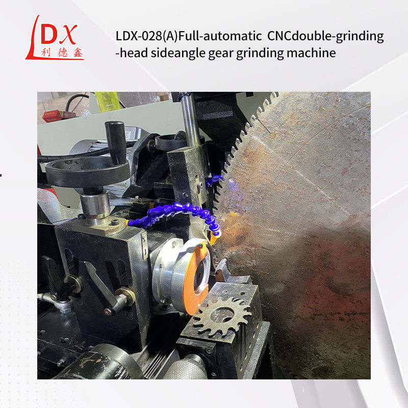 Servo Çift Düzleme Başı Yan Köşesi Tam CNC TCT Çakma Bıçağı Keskinleştirme Makinesi LDX-028A