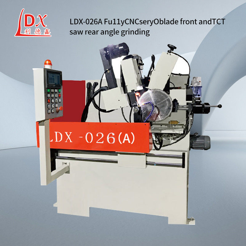 Tam Servo Beş Eksenli Alaşım Dairesel Görme Bıçağı Ön Ve Arka Köşeli Döşeme Makinesi LDX-026A