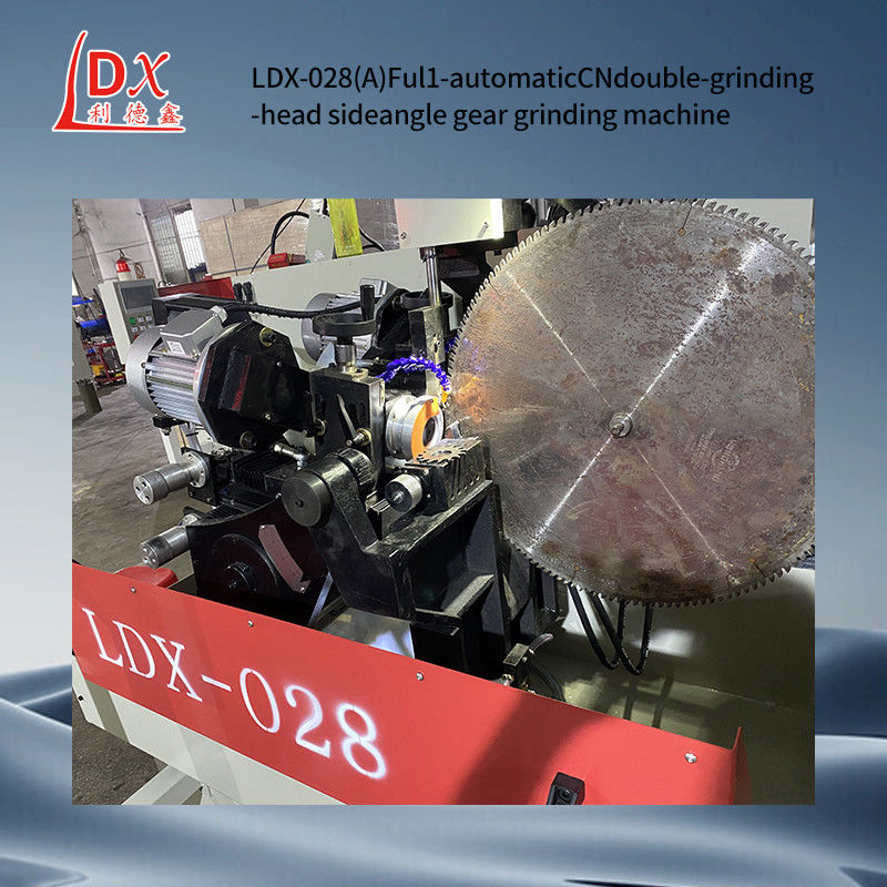 CNC Tam Servo TCT Çakmak Blade Çift Düzme Kafa Yan Düzme Makinesi LDX-028A
