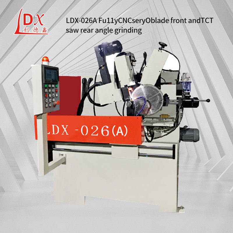 LDX-026A Tam CNC Dairesel Çakmak Blade Ön Ve Arka Köşeli Döşeme Makinesi Üreticileri