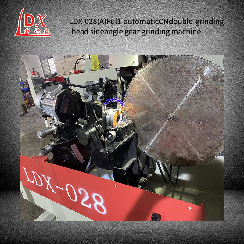 LDX-028A Servo Full CNC Alloy Saw Blade Double Grinding Head Side Grinding Machine (LDX-028A Servo Full CNC Alloy Saw Blade Double Grinding Head Side Grinding Machine) - Döşeme başlığı ve yanlısı