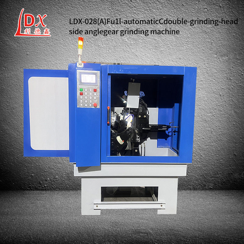 LDX-028A Kapalı NC Alaşım Çakma Blade Çift Çakma Başı Yan Köşeli Kesme Makinesi Fabrikası Doğrudan Satış