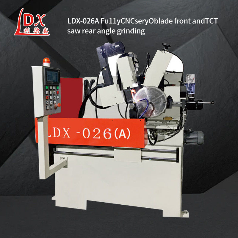 LDX-026A CNC TCT Dairesel Testere Bıçağı Ön Ve Arka Köşeli Döşeme Makinesi Üreticileri