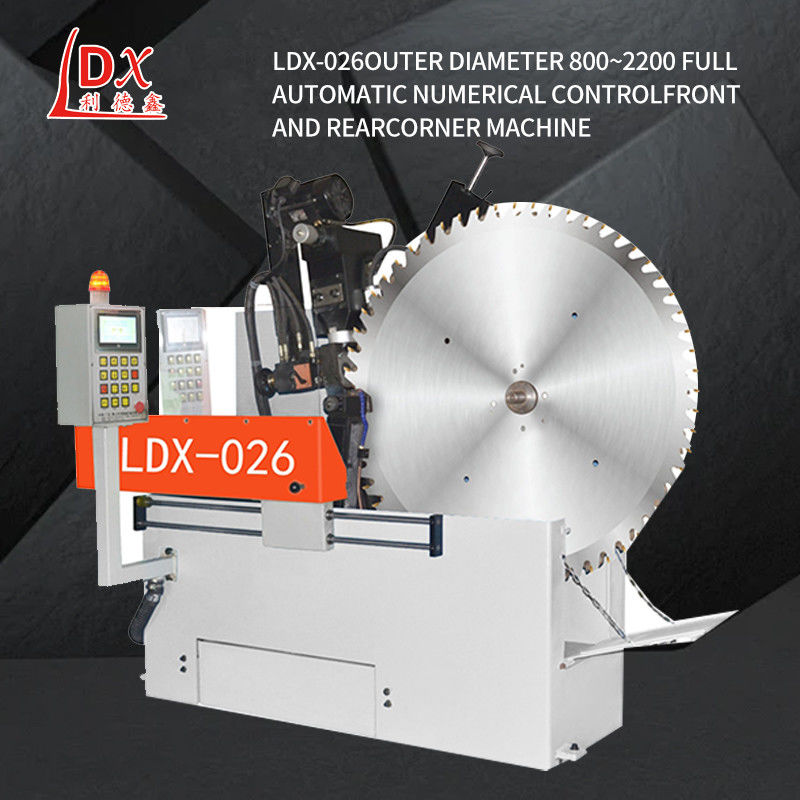 LDX-026A Düzeltme çapı 500-2000MM Servo besleme tam CNC Dairesel Çakma Bıçağı Düzeltme Makinesi