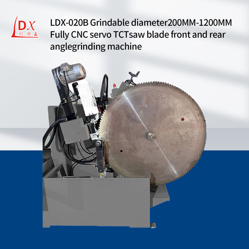 LDX-020B CNC Dairesel Çakma Bıçağı Hırlama Makinesi Otomatik Swing Angle Hırlama Merdiven Dişleri