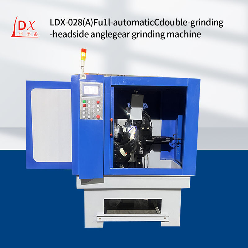 LDX-028A Üç Eksenli Tam CNC Dairesel Çakmak Blade Çift Çakma Kafa Yan Çakma Makinesi