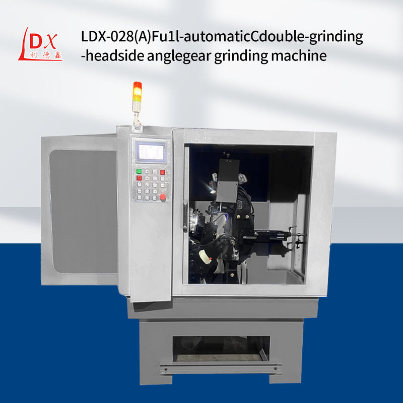 LDX-028A Dairesel Çakmak Blade Servo Set Tool Double Grinding Head Side Gear Grinding Machine